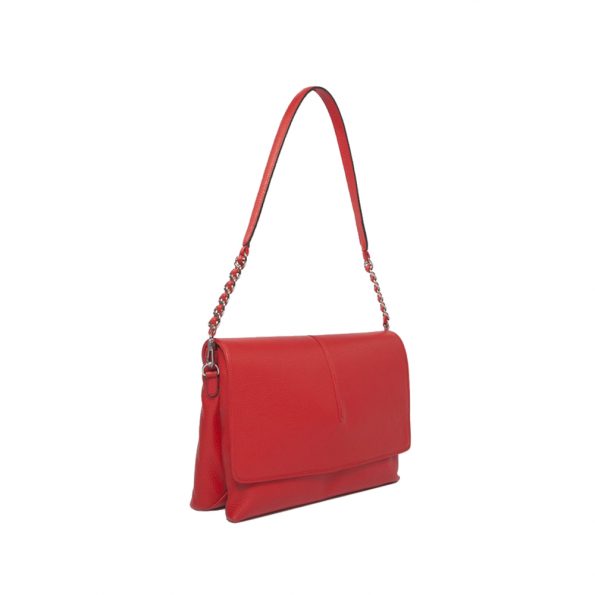 geanta dama rosie cu lant unicat lateral DC-4107-2